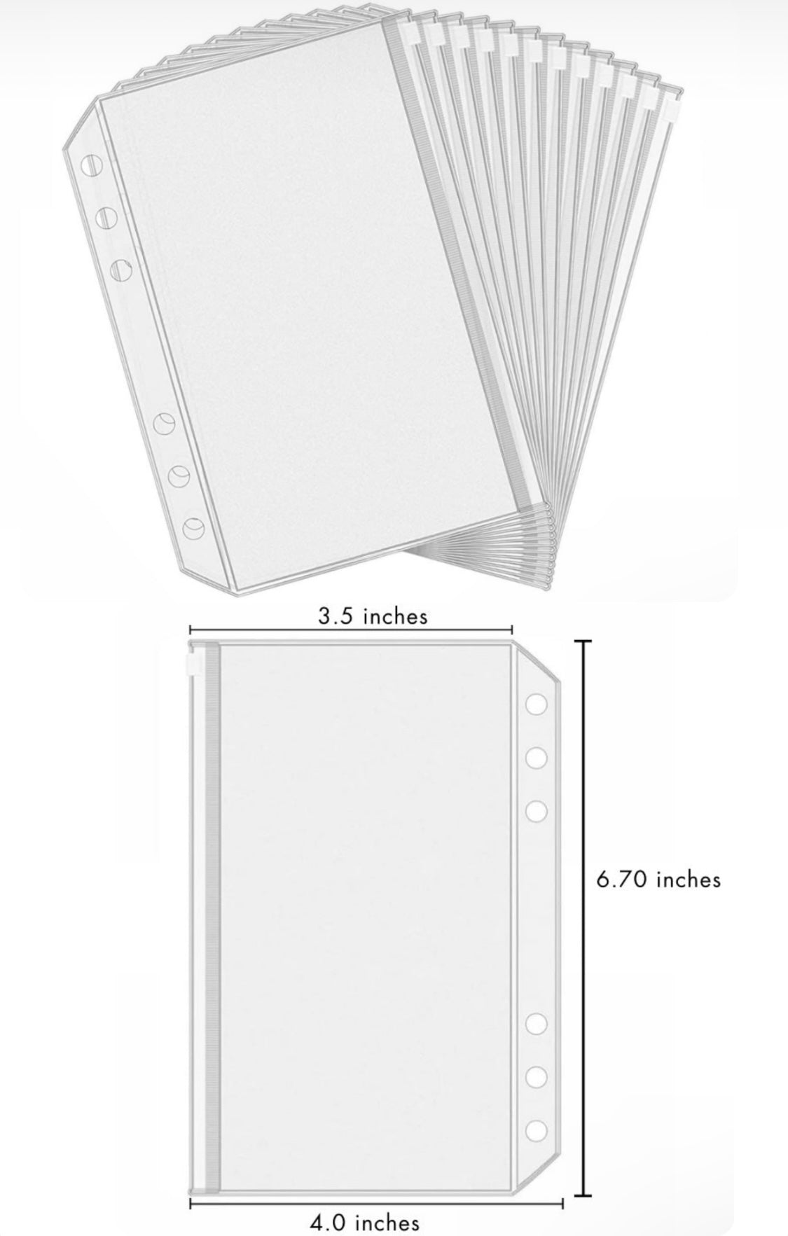 PVC Zipper Envelopes