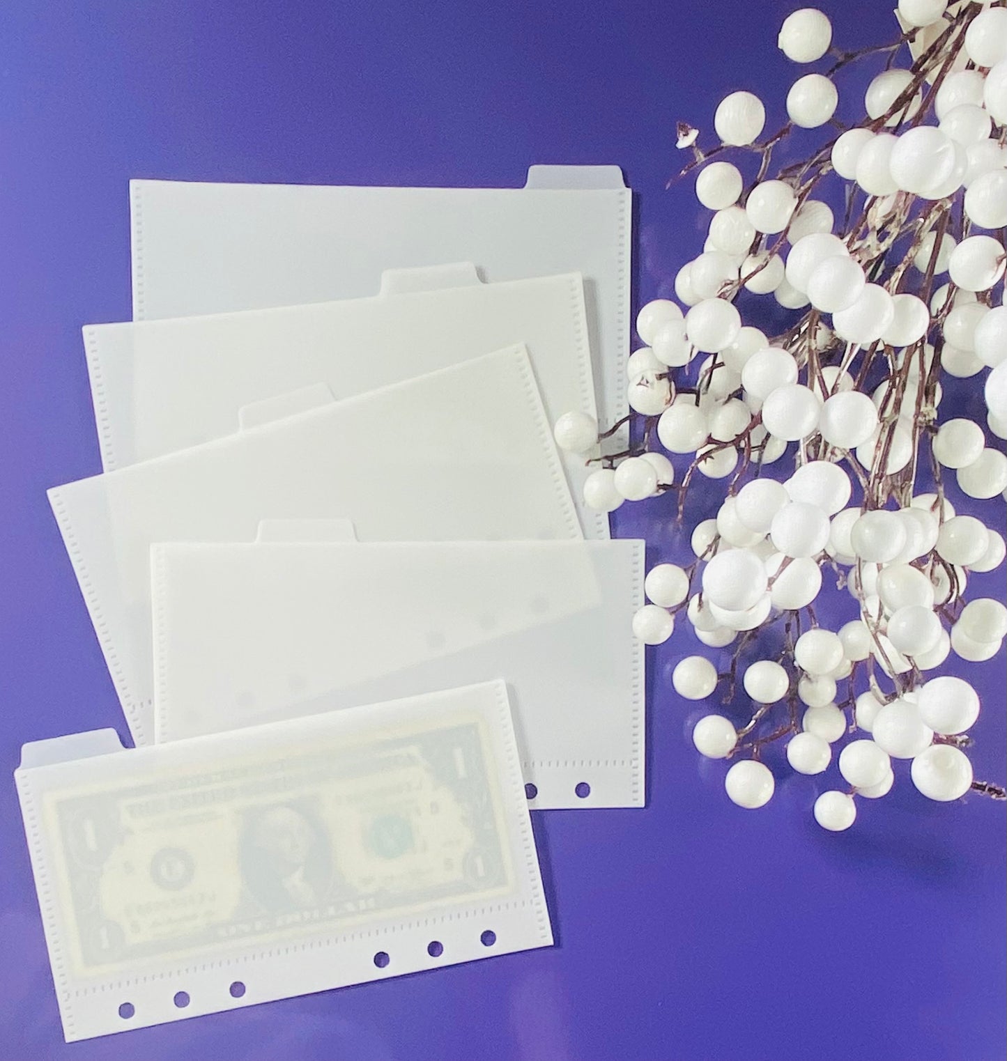 White Tabbed Envelopes