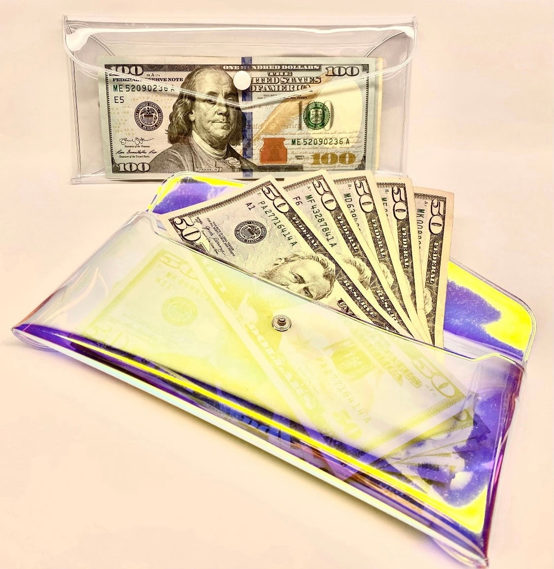 PVC Cash Pouches