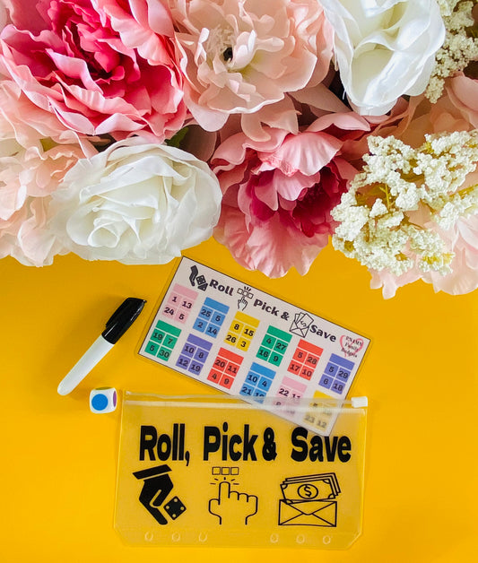 Roll, Pick & Save Saving Challenge