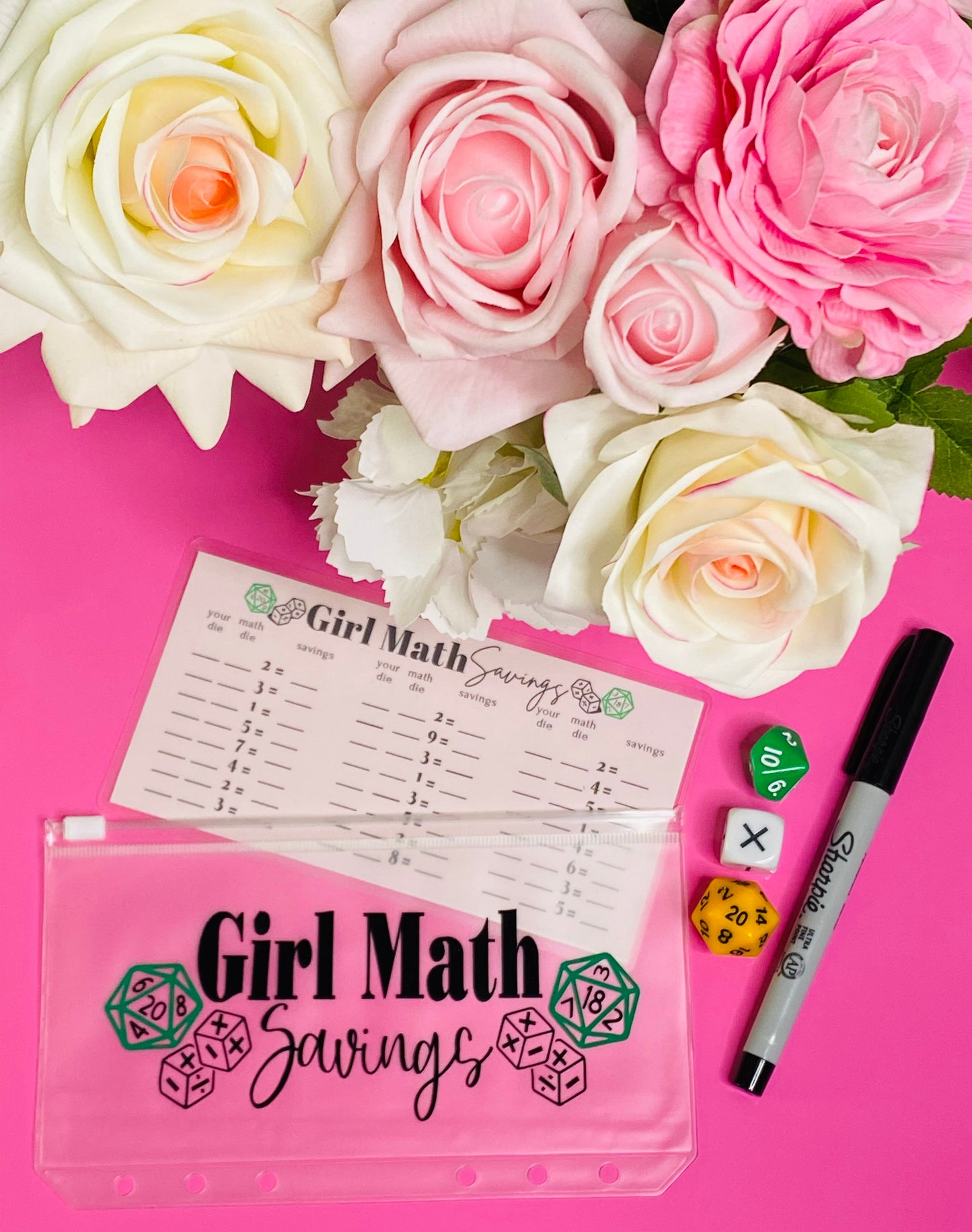 Girl Math Saving Challenge