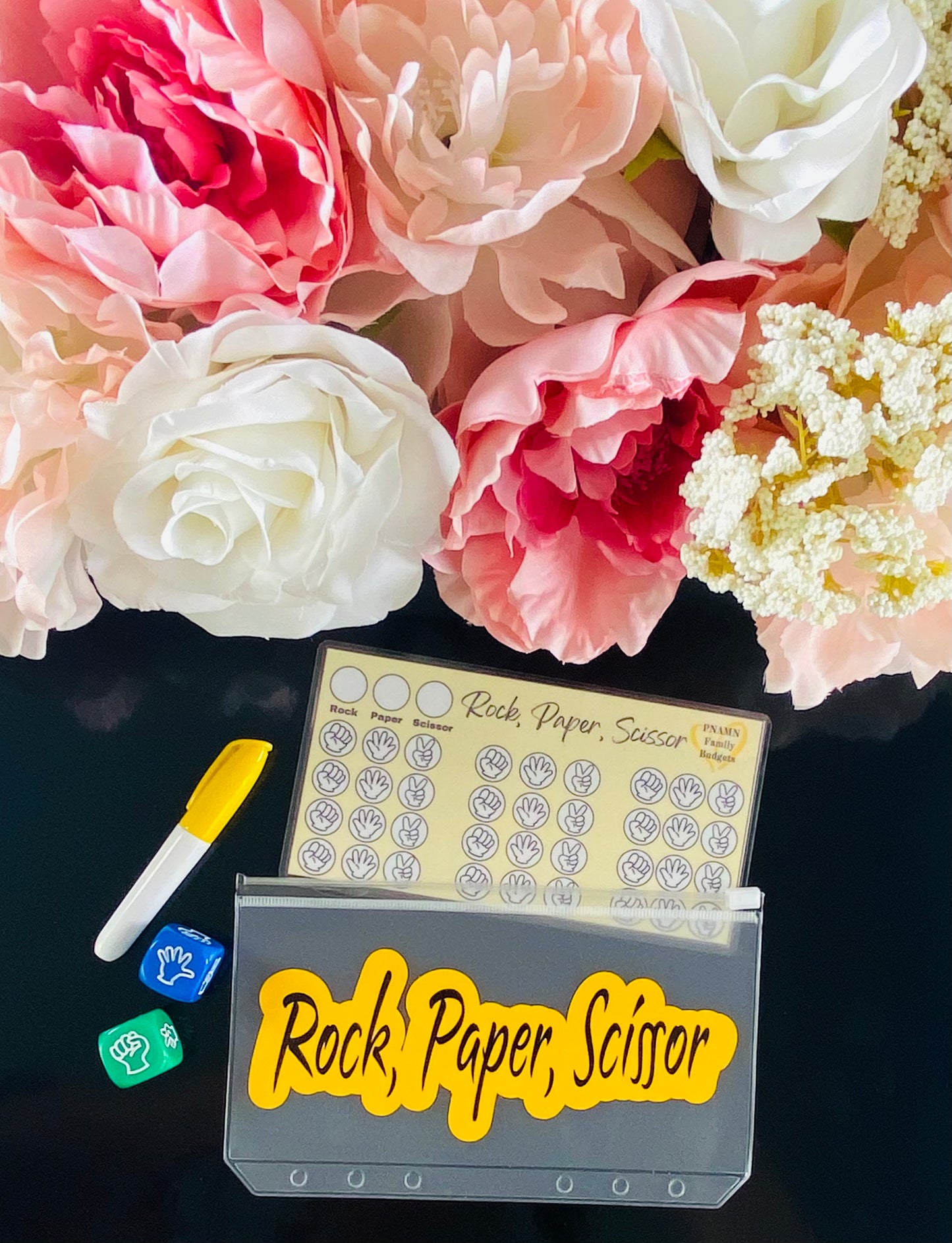 Rock, Paper, Scissor Saving Challenge