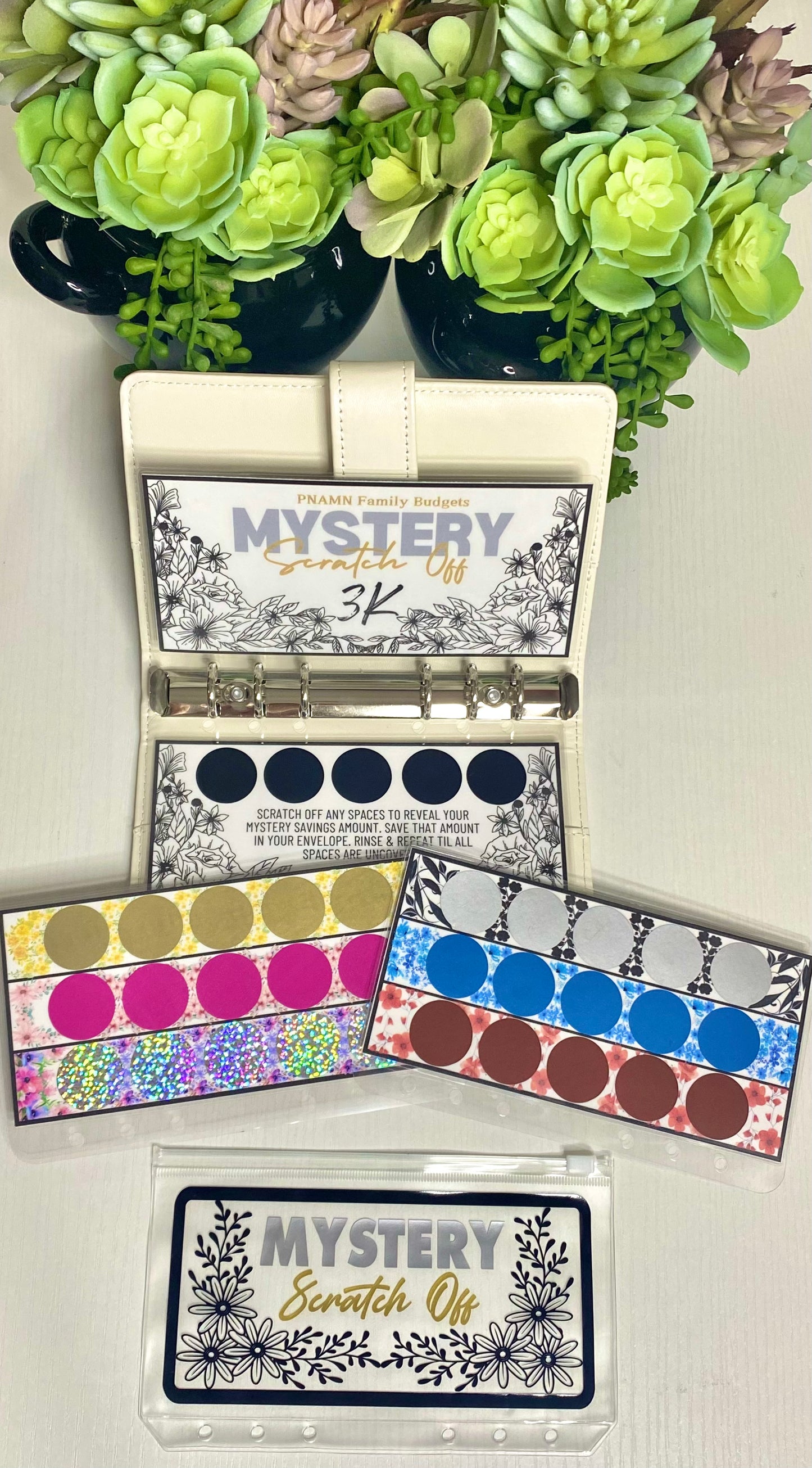 Mystery Scratch Off Savings Challenge