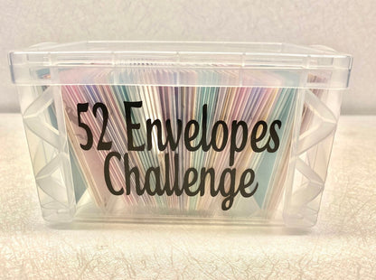 52 Envelopes Challenge Box