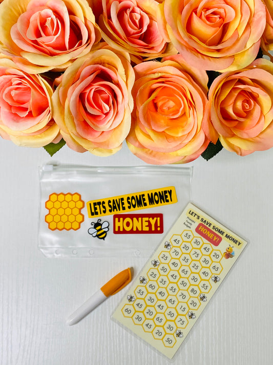 Let’s Save Some Money Honey! Saving Challenge