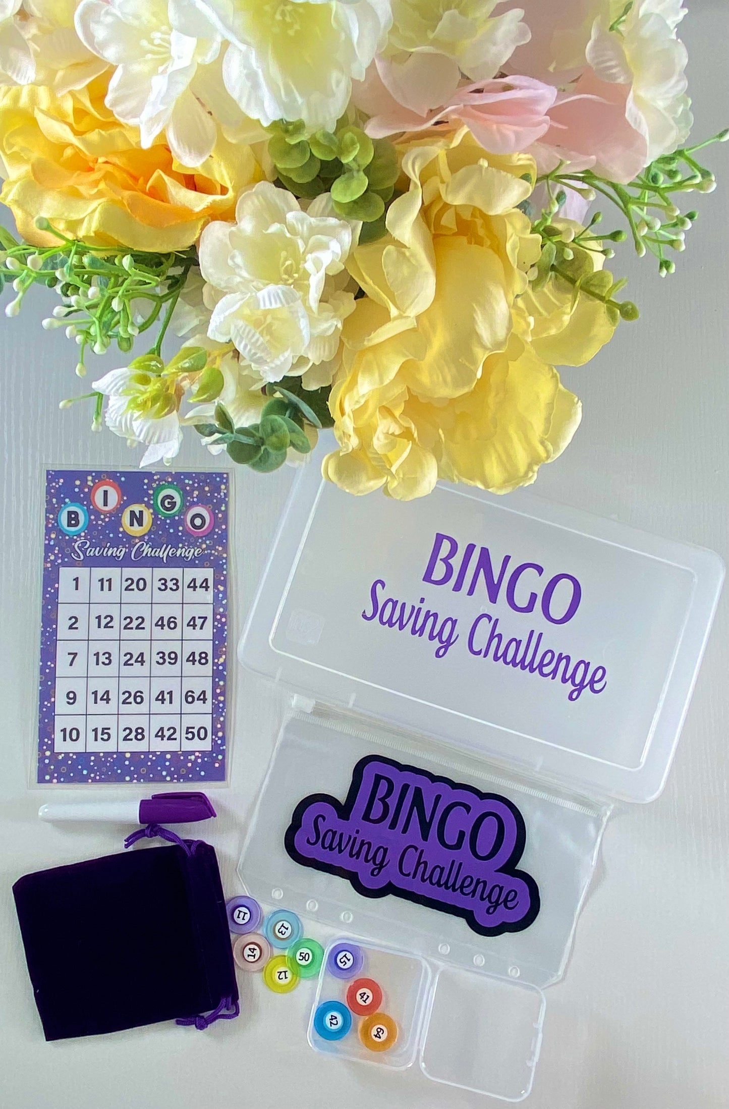 Bingo Saving Challenge Box Set (Budget-Friendly)
